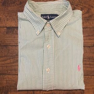 Ralph Lauren Long Sleeve Button Up Shirt - L